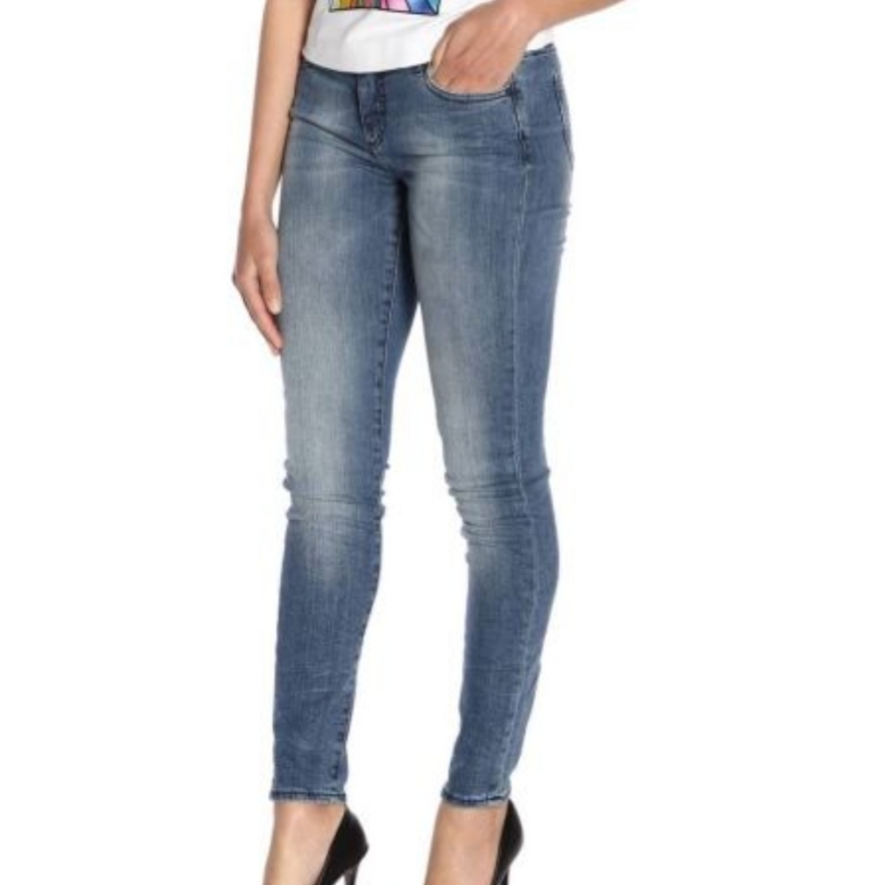 Oltre Paris Embellished Skinny Jeans Size 6